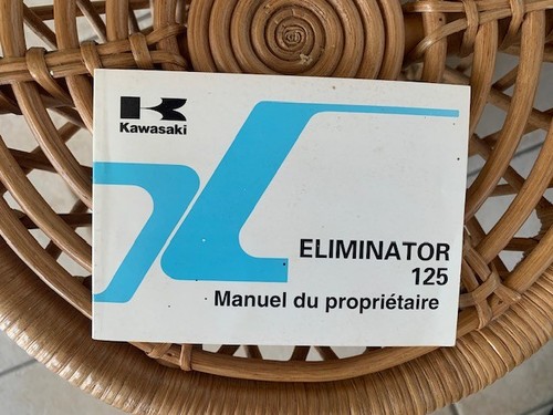 Kawasaki 125 eliminator manuel - eliminator,