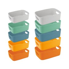 Lot de 10 Boîtes de Rangement