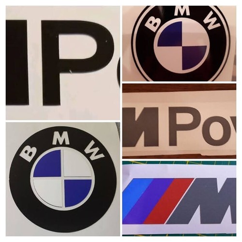 Autocollant bmw power - m,