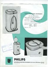feuillet Philips Essoreuse Centrifugeuse HA 2.000 années 1960 Fabre à Nant (12)
