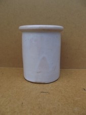 Ancien pot à confiture terre