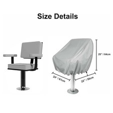 Housses de siège en tissu Oxford protection marine pour sièges de bateau