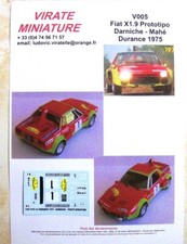 V005 FIAT X1/9 PROTOTIPO