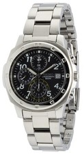 Montre Chronographe Seiko 5 SND195P Modèle Oversea Homme Acier Inoxydable NEUVE