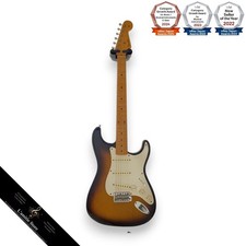 Guitare électrique Fender American Vintage 1957 Stratocaster Thin Lacquer Sun...