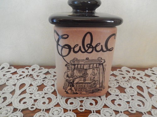 Pot tabac - pot, à
