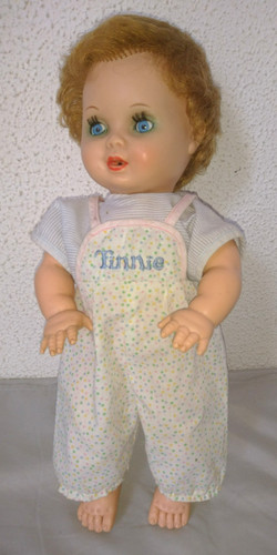 Ancienne belle poupee tinnie - ancienne,