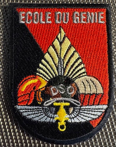Ecusson patch ecole genie - patch, du