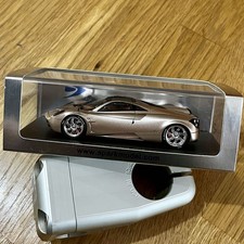 Spark 1/43 Pagani Huayra Diecast Model Car Supercar Silver Limited Edition