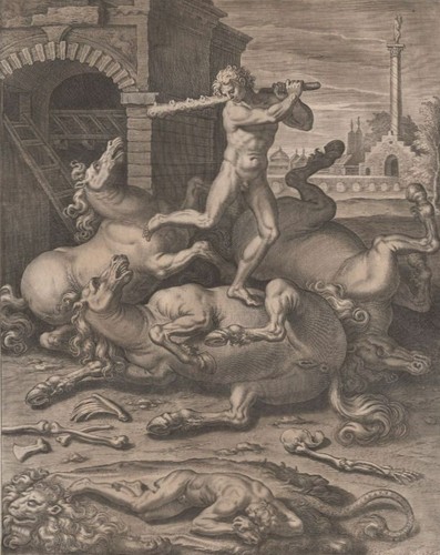 Mythologie hercule chevaux - hercule, de