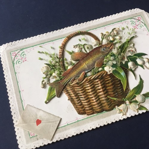 Petite carte ancienne 1900 - carte,