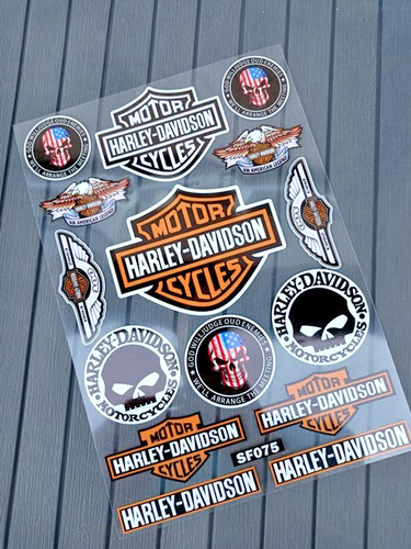 Autocollant harley davidson - autocollant,