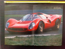 Rare Poster Ferrari 330 P4 +