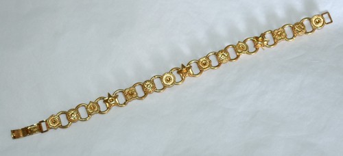 Bracelet métal doré - bracelet, zoé