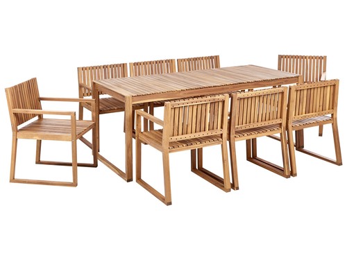 Ensemble jardin bois - jardin, en