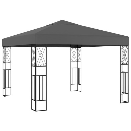 Tonnelle 3x4 anthracite - tonnelle,