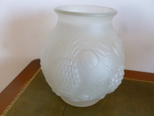 Vase boule verre moule - verre,