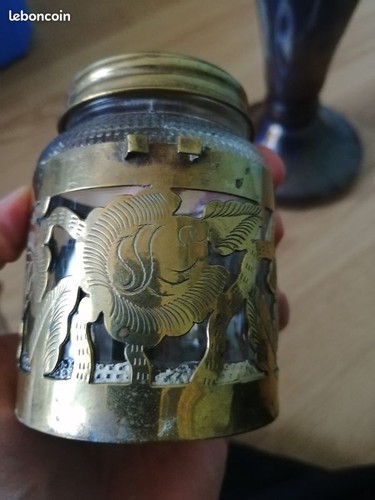 Petit pot flacon verre - pot,