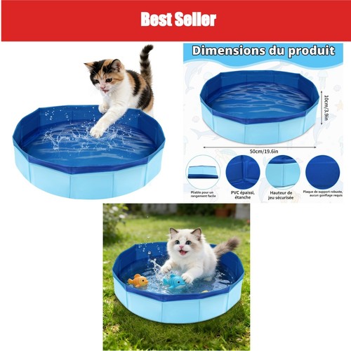 Piscine pliable pour - chat, et