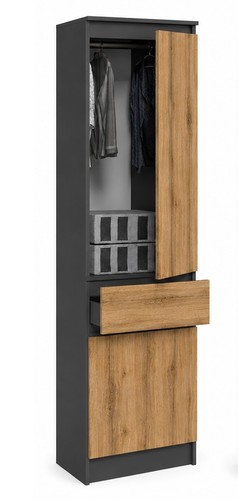 Bdw diego armoire penderie - diego, armoire-penderie