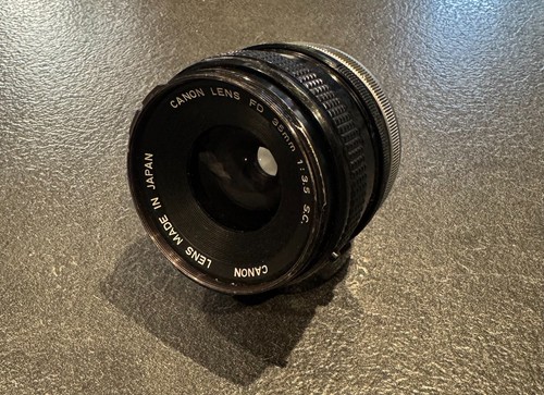 Objectif minolta canon 35mm - canon,