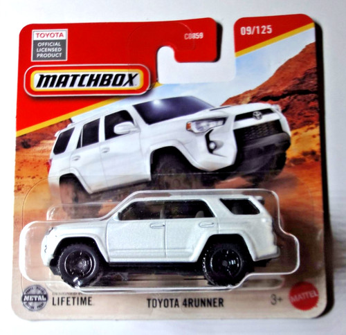 Matchbox toyota 4runner blanc - matchbox,