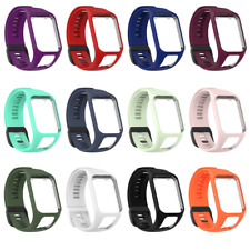 Silicone Watch Band Replacement Strap Wristband for TomTom Runner 2 3 Spark 3