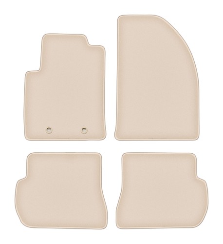 Tapis sol velours beige - velours,