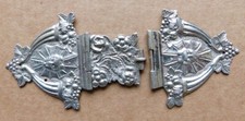 SILVER Bible Book Clasp Signed Antique Jewelry 18th Century Silver Clasp