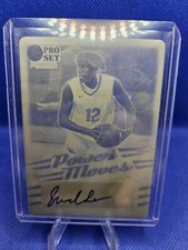 JABARI WALKER - 2022 Leaf Pro Set Power 1/1 ROOKIE AUTO YELLOW PLATE