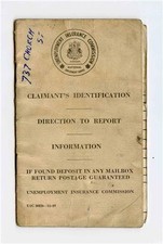Claimant's Identification Direction to Report National Employment Office Canada