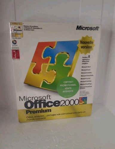 Neuf microsoft office 2000 - office,