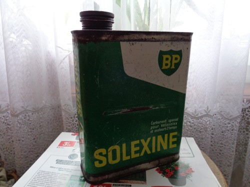 Ancien bidon huile bp - ancien,