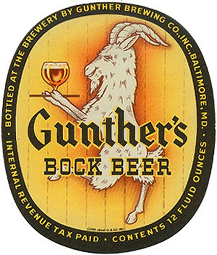 Gunther brewing bock - gunther, beer