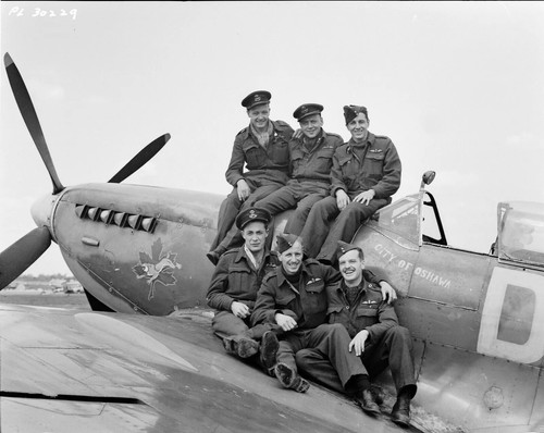 Ww2 pilote spitfire raf - pilote,