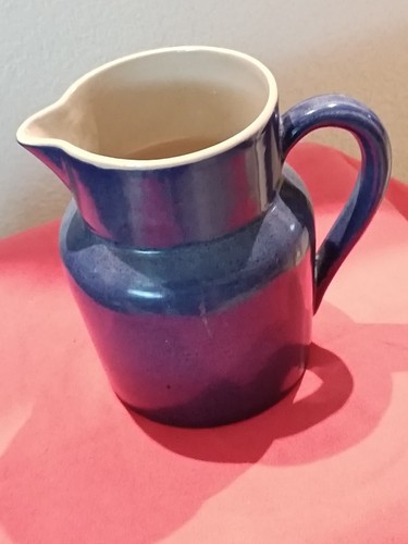 Pichet carafe grès - pichet, bleu