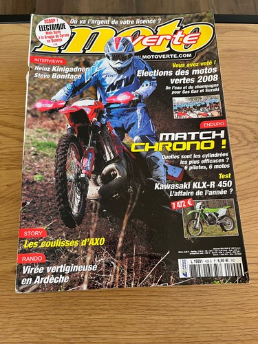 Moto verte 409 revue - moto,