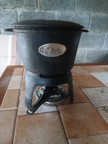 Appareil fondue fonte alcool - fonte,,