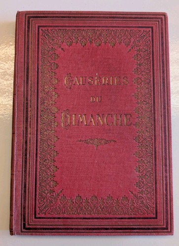 Livre ancien causeries - livre,