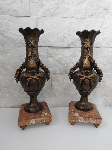 Ancienne paire cassolette - paire,