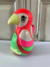 👿 Ancien Culbuto Perroquet Educo Lardy Sa Made In France Vintage 20 Cm