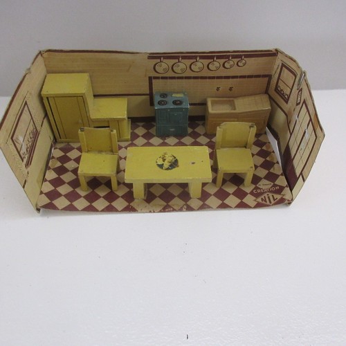 Ancienne maison poupées - poupées,