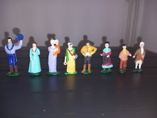 LOT DE 8 PAYSANS DE PLOMB