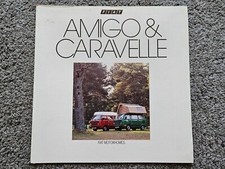 FIAT AMIGO CARAVELLE CAMPER VAN SALES BROCHURE 1981