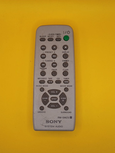Télécommande sony swz5 - télécommande, rm-swz5