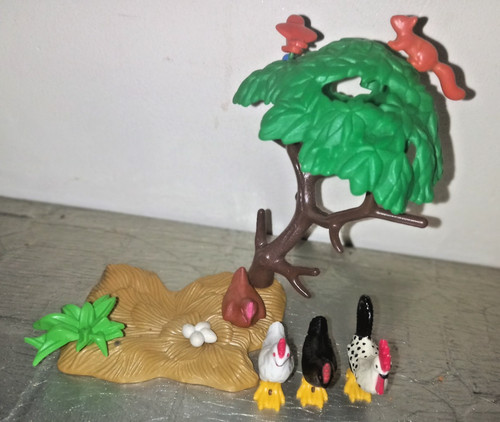 Playmobil coq poule - coq,