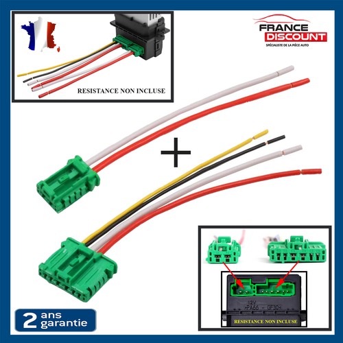 Prise connecteur resistance - connecteur,