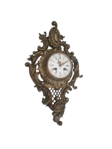 Horloge mural bronze - ,