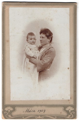 Photographie mère avec bébé