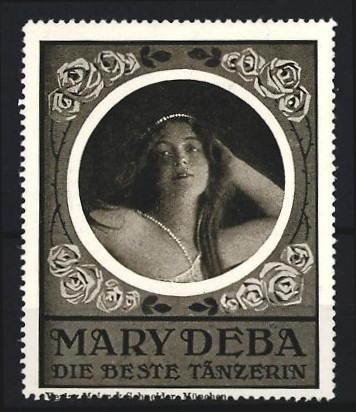 Marque publicitaire danseuse